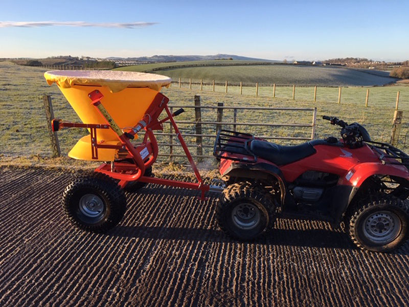 Jarmet Trailer Salt Spreader