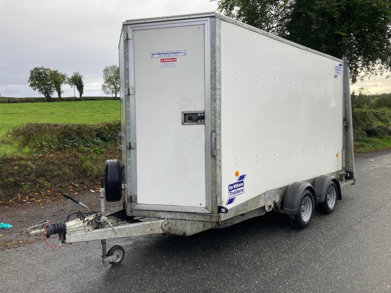  Ifor Williams BV126 box van (12x6x7headroom)